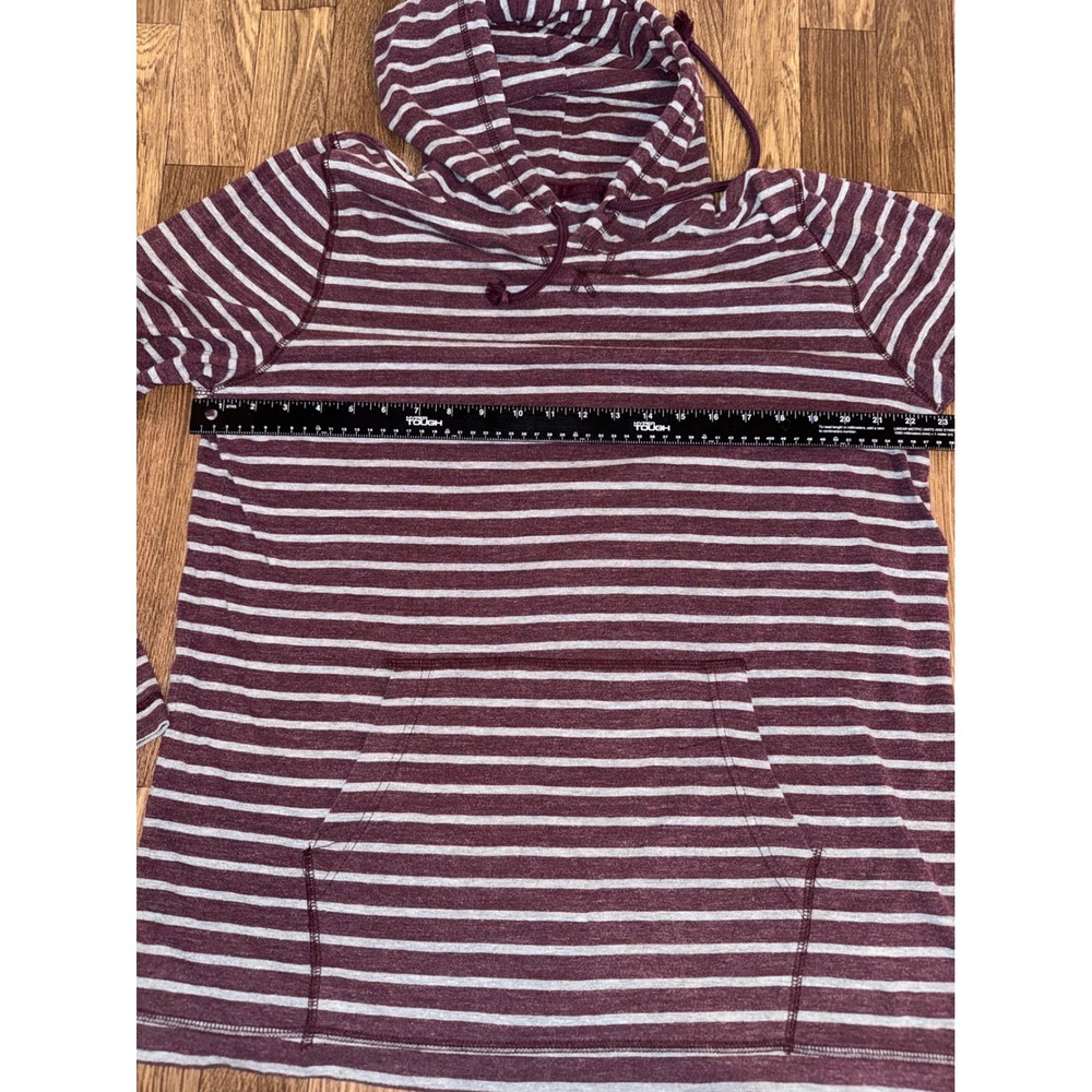 Aeropostale Striped Hoodie Long Sleeve‎ Pullover Hooded Sweatshirt 2X - Picture 2 of 5